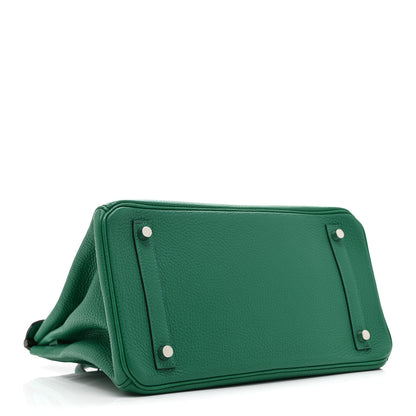 Hermes Togo Verso Birkin 30 Vert Vertigo Vert Fonce 4 of 10