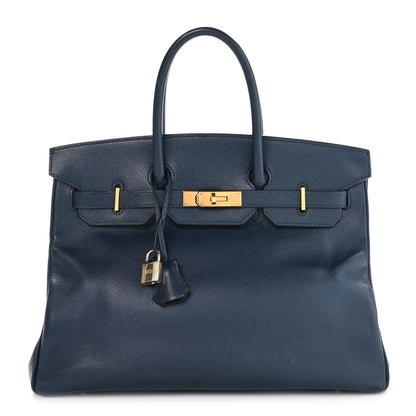 Hermes Epsom Birkin 35 Bleu de Prusse 1 of 16