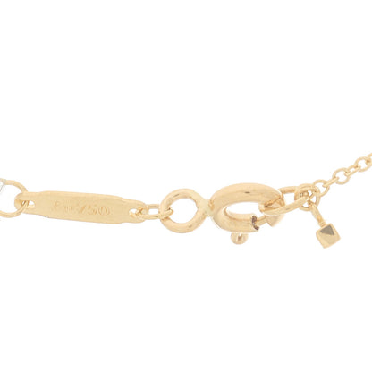 Tiffany 18K Yellow Gold Mini T Smile Pendant Necklace 3 of 5