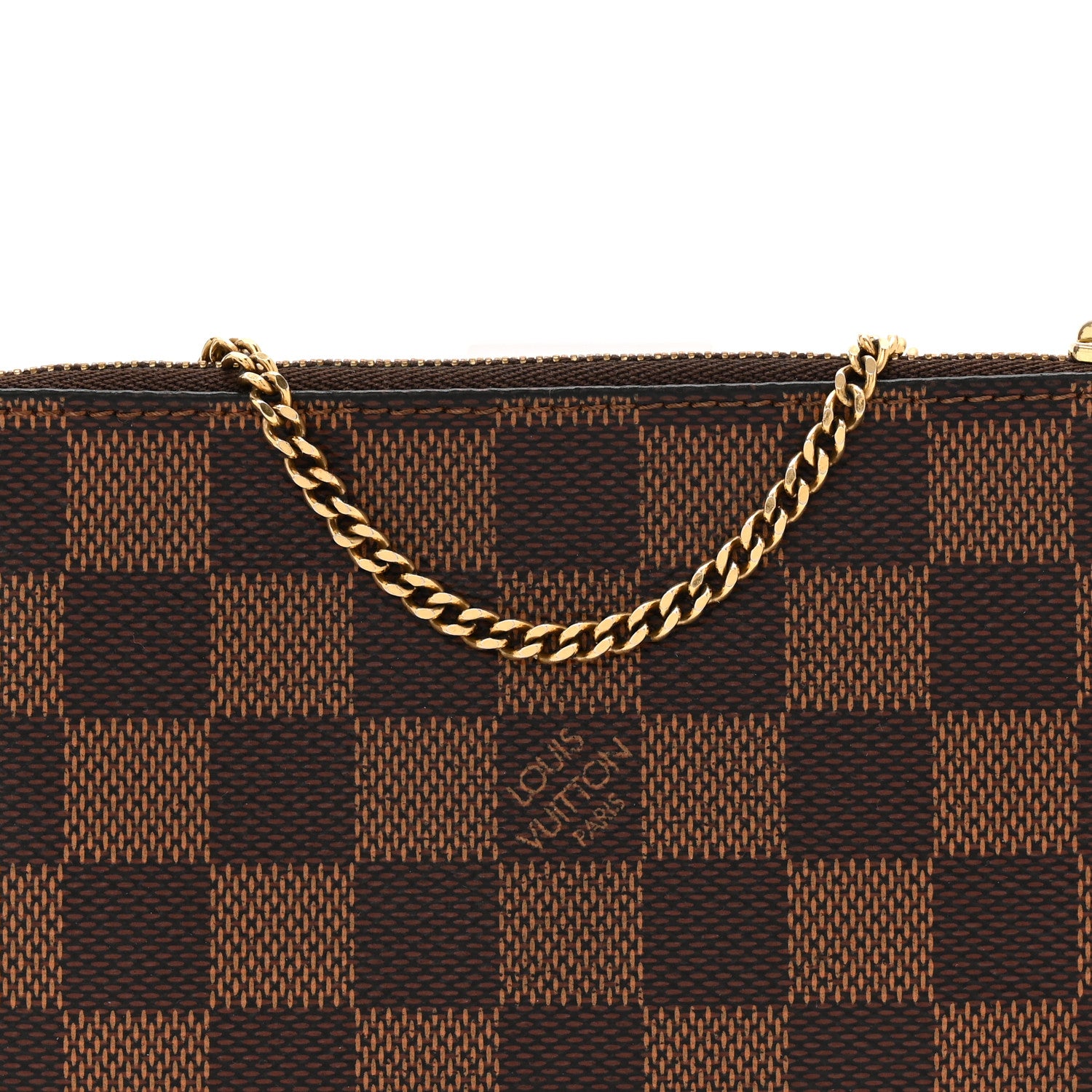 Louis Vuitton Damier Ebene Mini Pochette Accessories 8 of 10