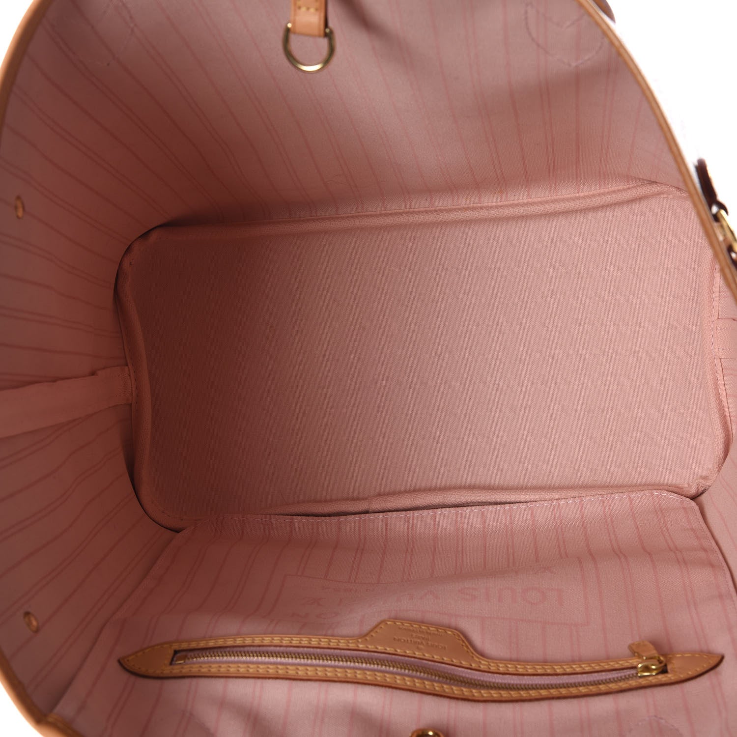 Louis Vuitton Damier Azur Neo Neverfull MM Rose Ballerine 4 of 12
