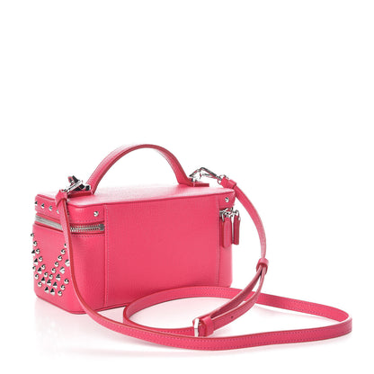 MCM Calfskin Neon Studded Rockstar Vanity Case Love Potion 3 of 10