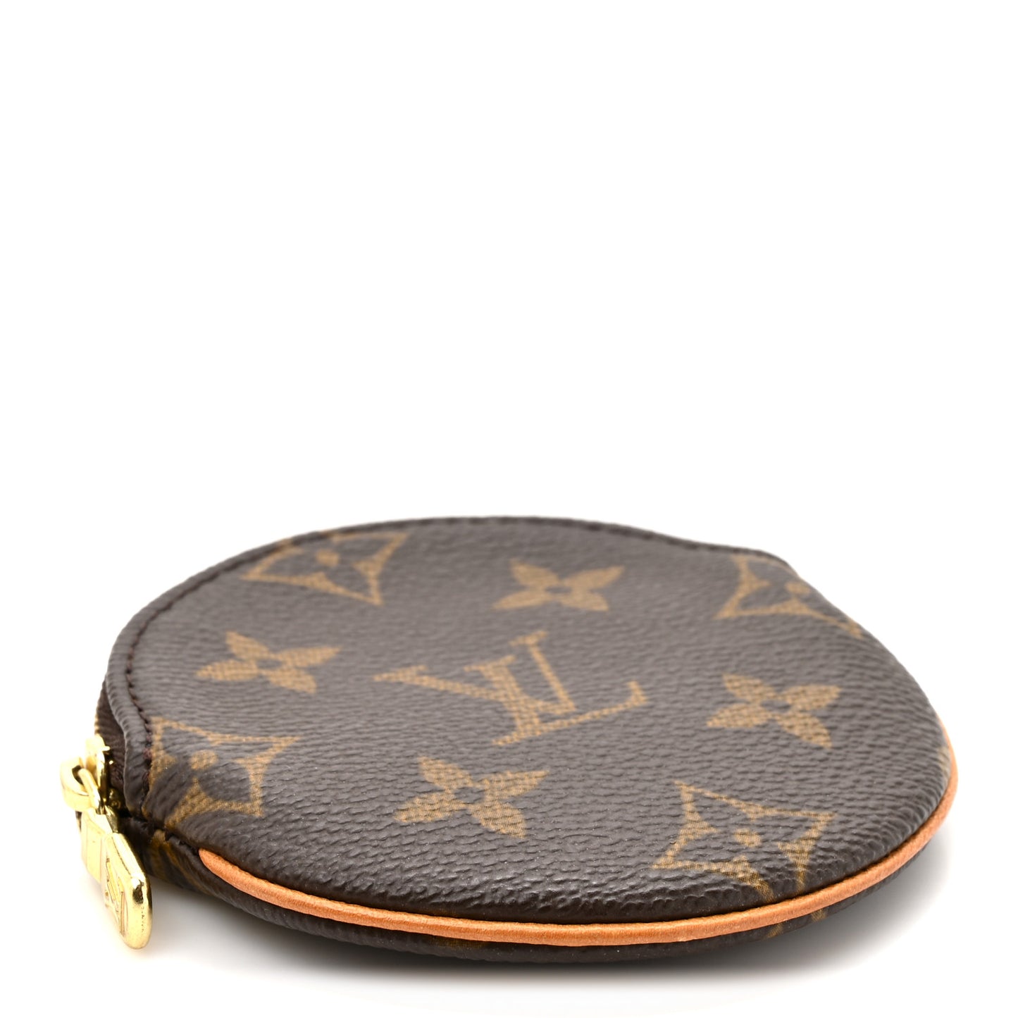 Monogram Round Coin Purse
