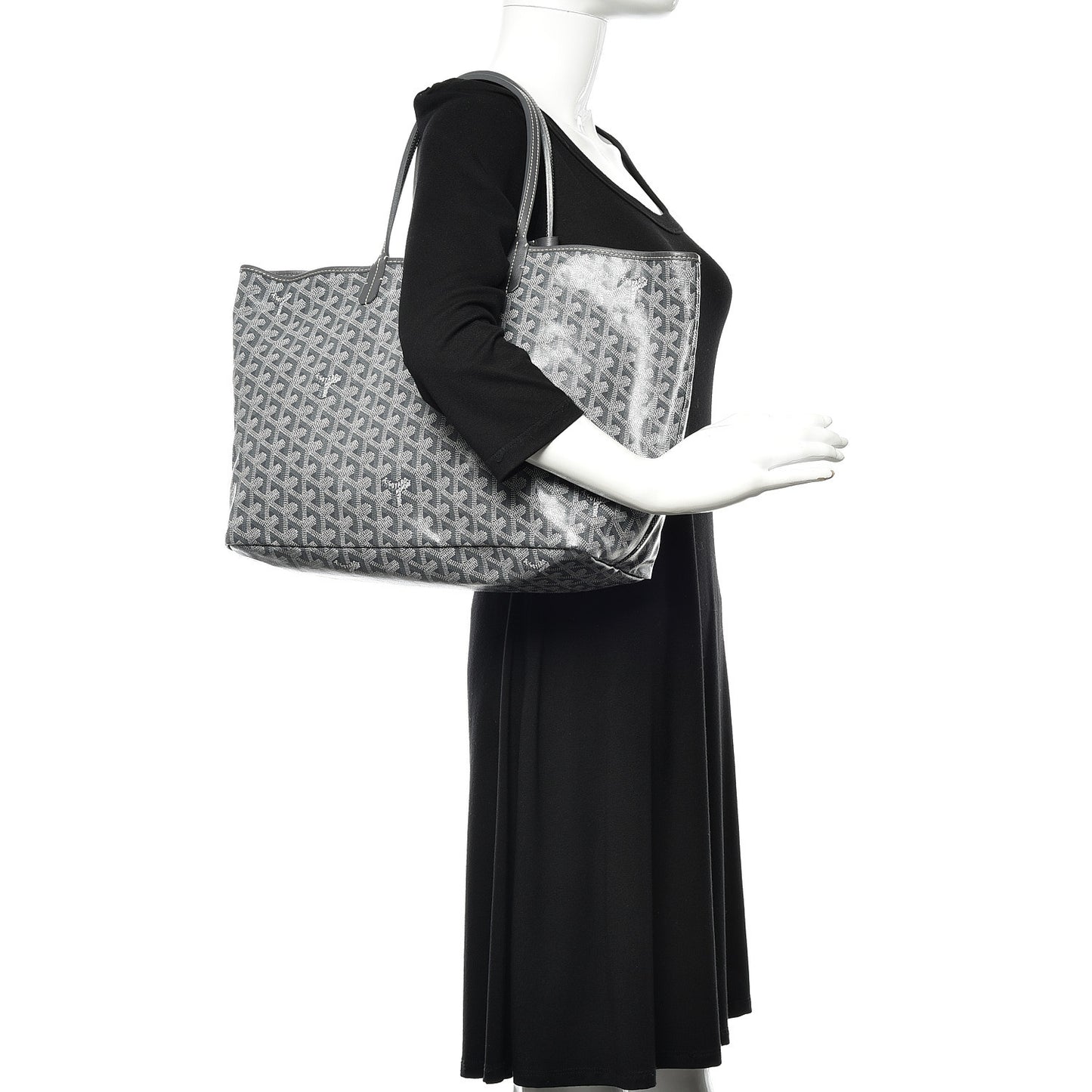 Goyardine Saint Louis PM Grey