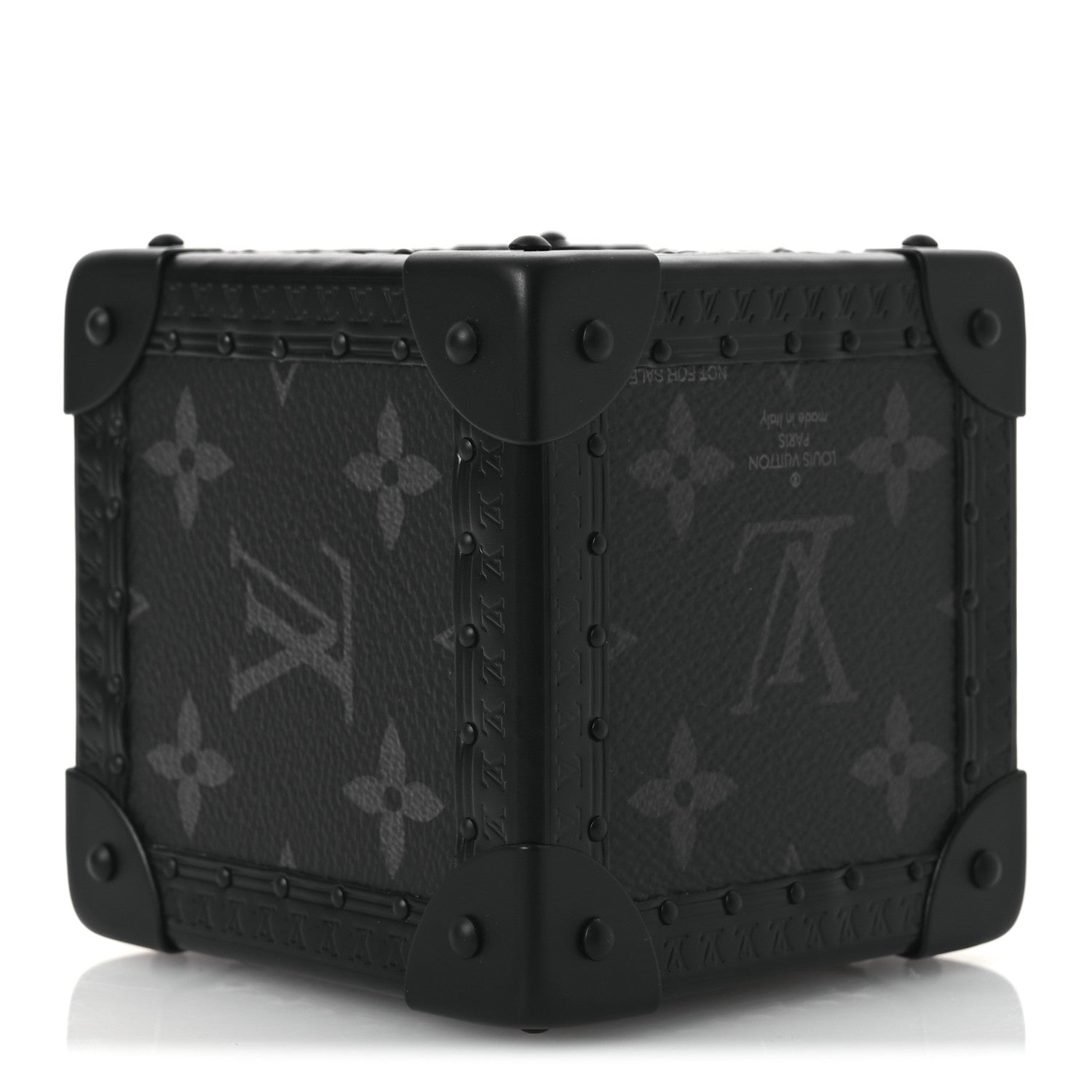 Louis Vuitton Monogram Eclipse Cube Paperweight 3 of 5