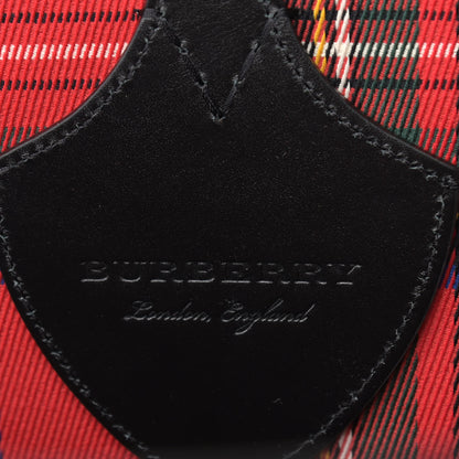 Burberry Vintage Check Medium The Giant Reversible Tote Antique Yellow Bright Red 7 of 16