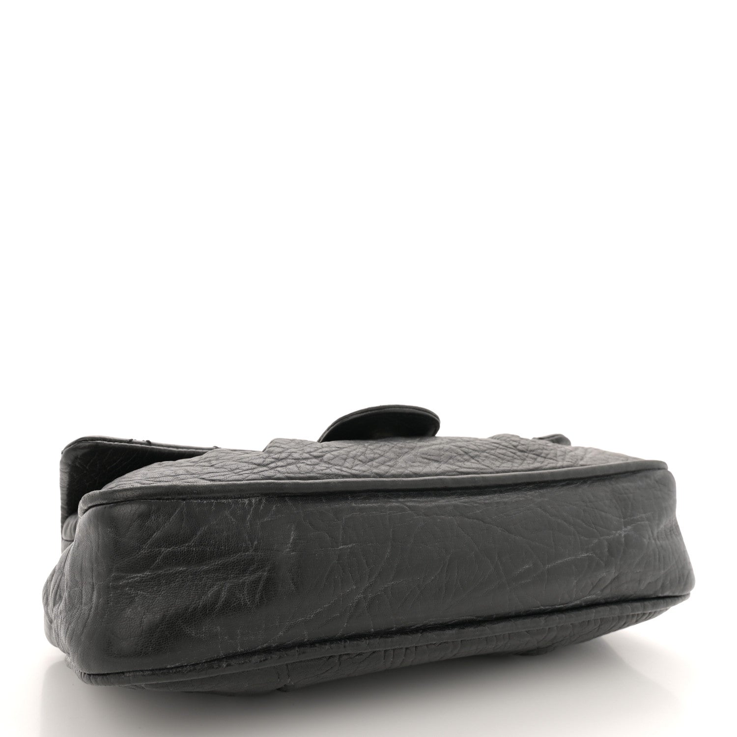 Chanel Distressed Lambskin Lady Braid Flap Black 4 of 12