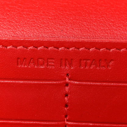 Christian Louboutin Calfskin Boudoir Wallet on Chain Red 7 of 9