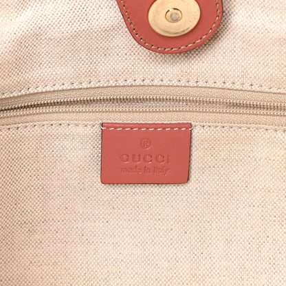 Gucci Diamante Medium Sukey Tote Coral 5 of 10