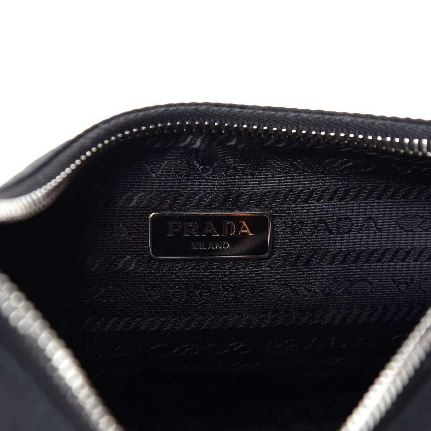 Prada Nylon Re-Edition 2005 Shoulder Bag Black 8 of 12