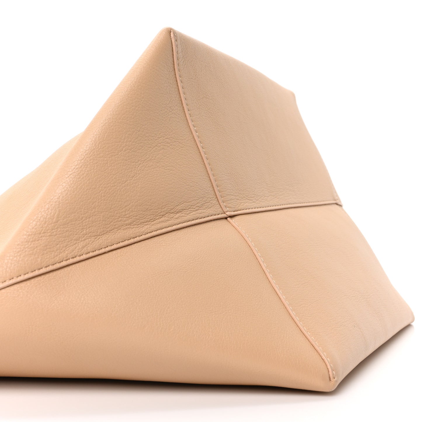 Supple Calfskin Everyday Soft Tote Sandstone