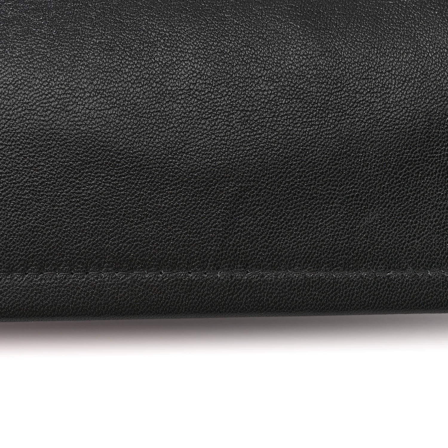Chanel Lambskin Quilted Medium Double Flap Black 12 of 13