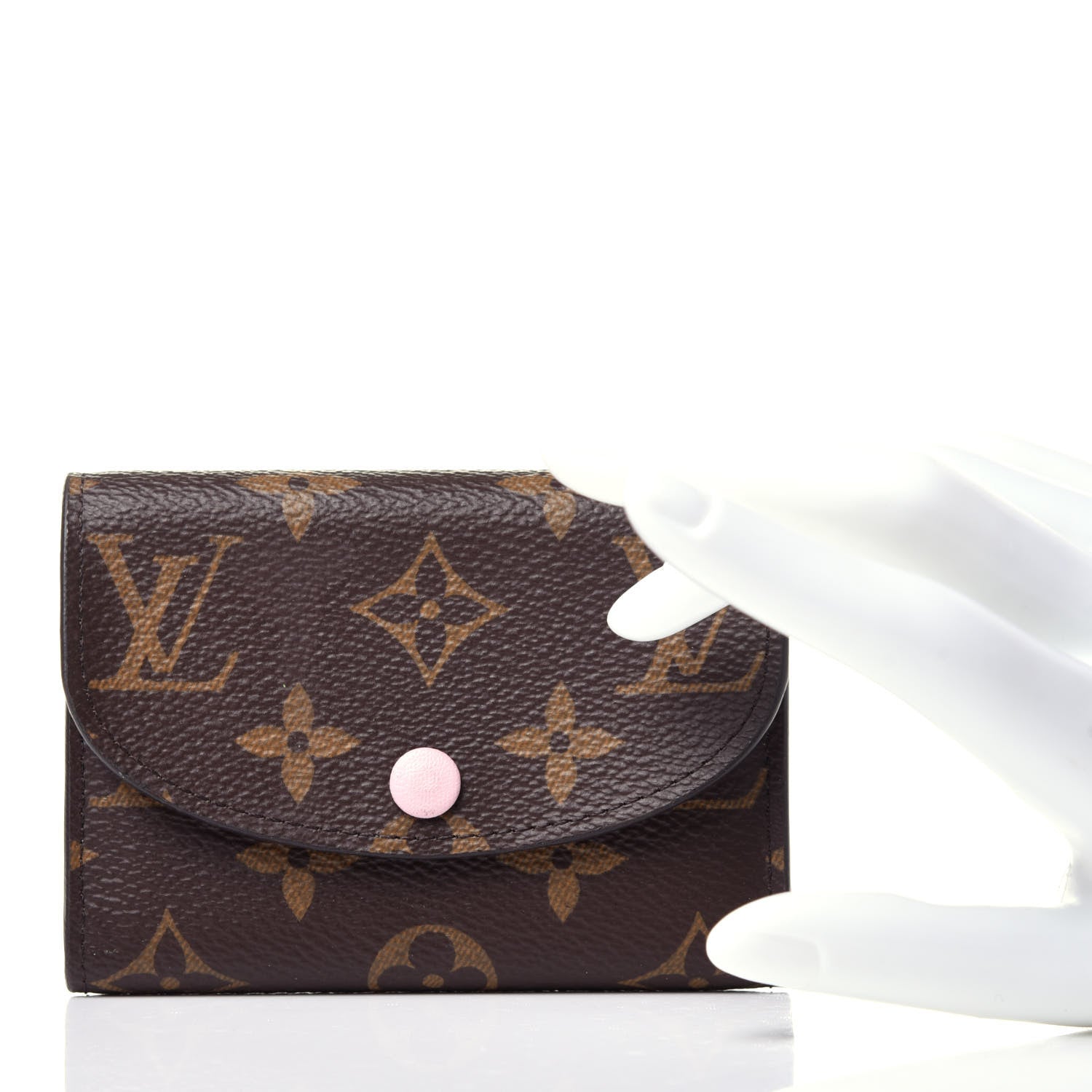 Louis Vuitton Monogram Rosalie Coin Purse Rose Ballerine 2 of 10