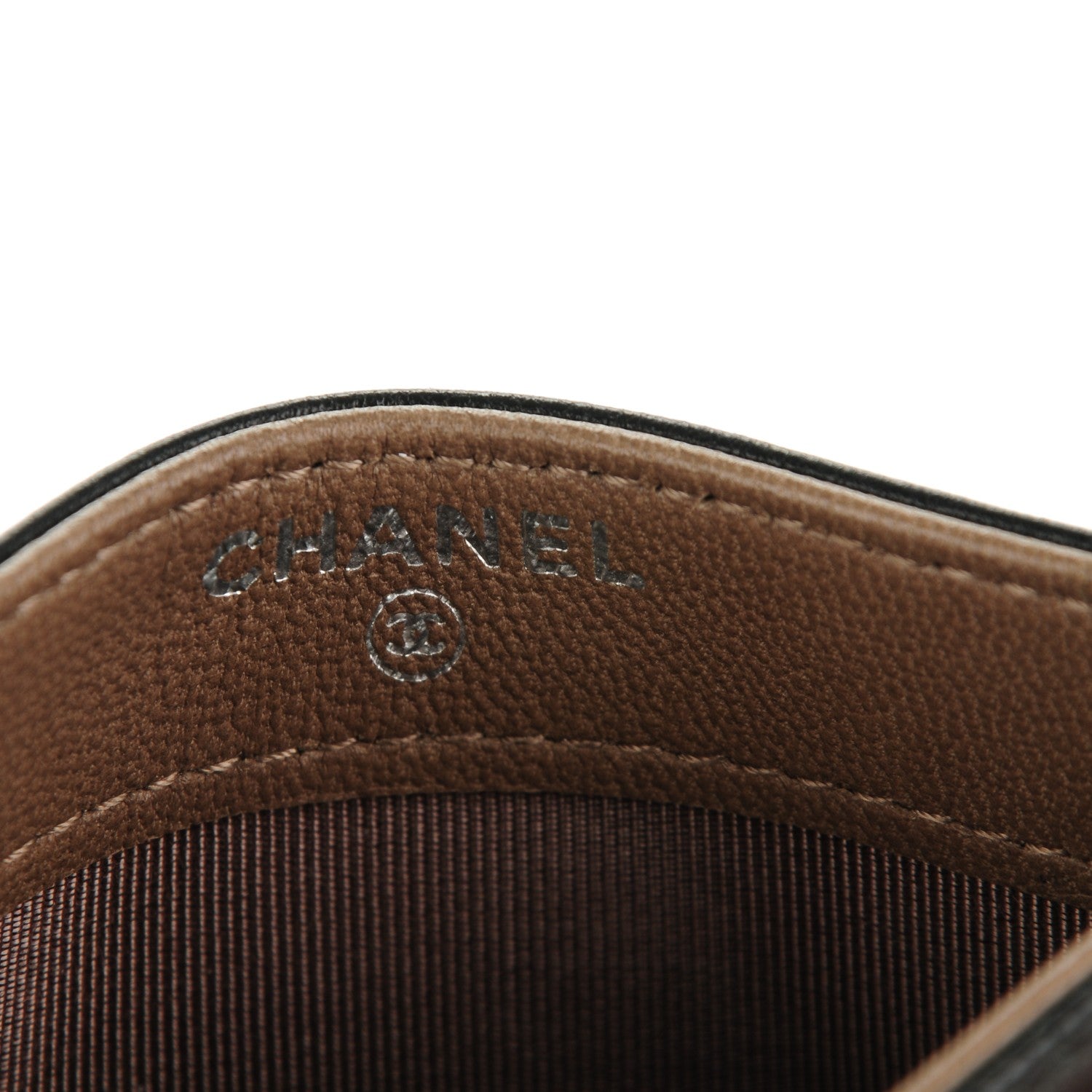 Chanel Lambskin Quilted Card Holder Black 6 of 8