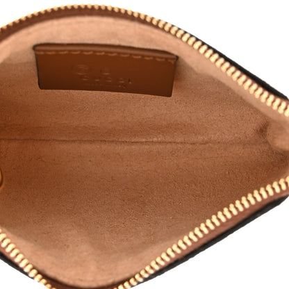 Gucci GG Supreme Monogram Key Case Beige Ebony Cuir 5 of 8
