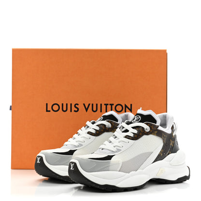 Louis Vuitton Monogram Calfskin Run 55 Sneakers 38.5 White 11 of 11