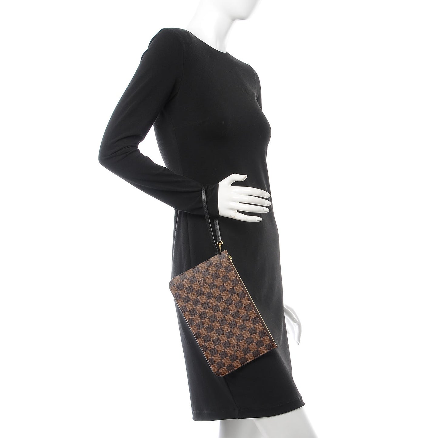 Damier Ebene Karakoram Neverfull MM GM Pochette