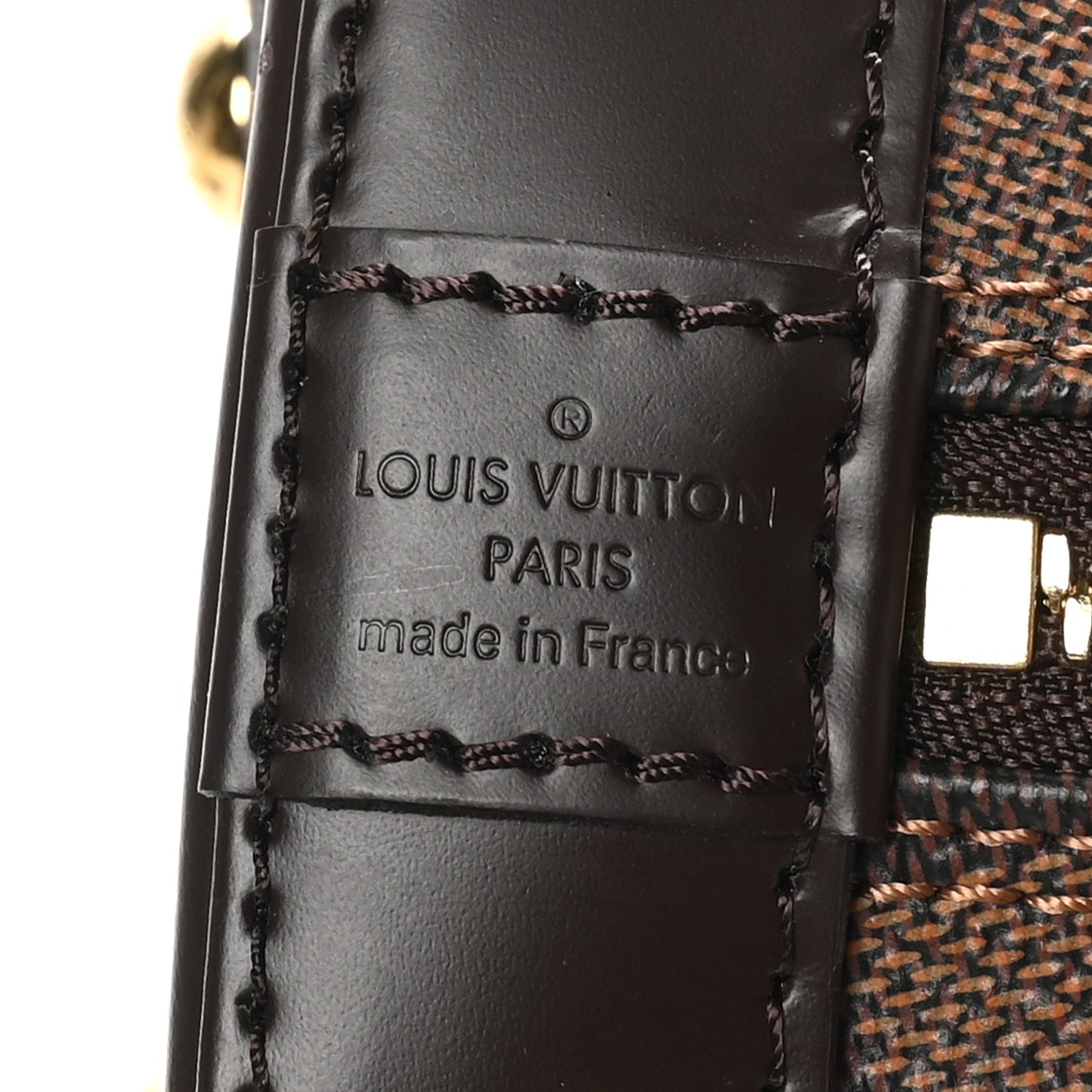 Damier Ebene Alma BB