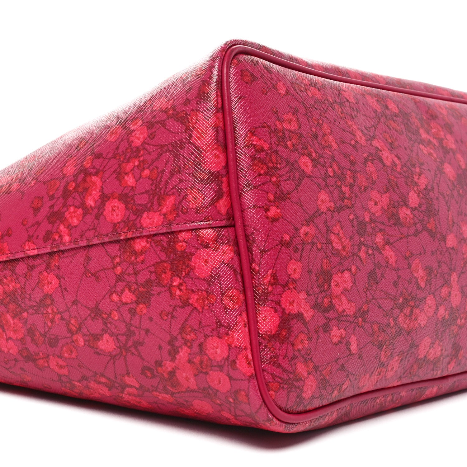 Givenchy Textured Coated Canvas Floral Print Large Antigona Tote Pink 10 of 11