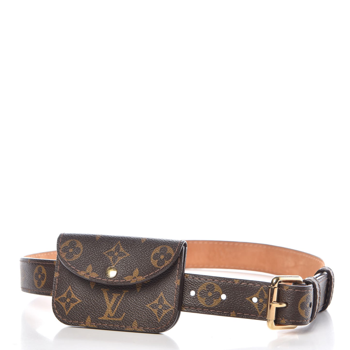 Monogram Ceinture Pochette Solo Belt 85 34