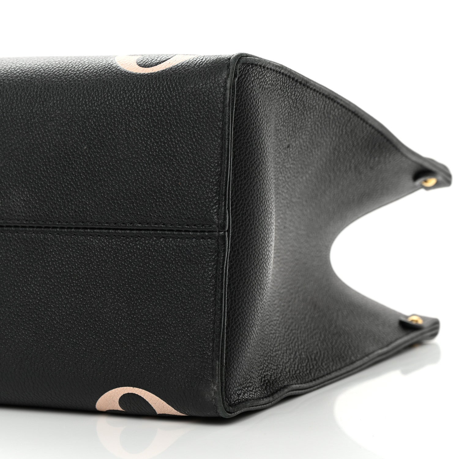 Louis Vuitton Empreinte Monogram Giant Onthego MM Black Beige 10 of 19