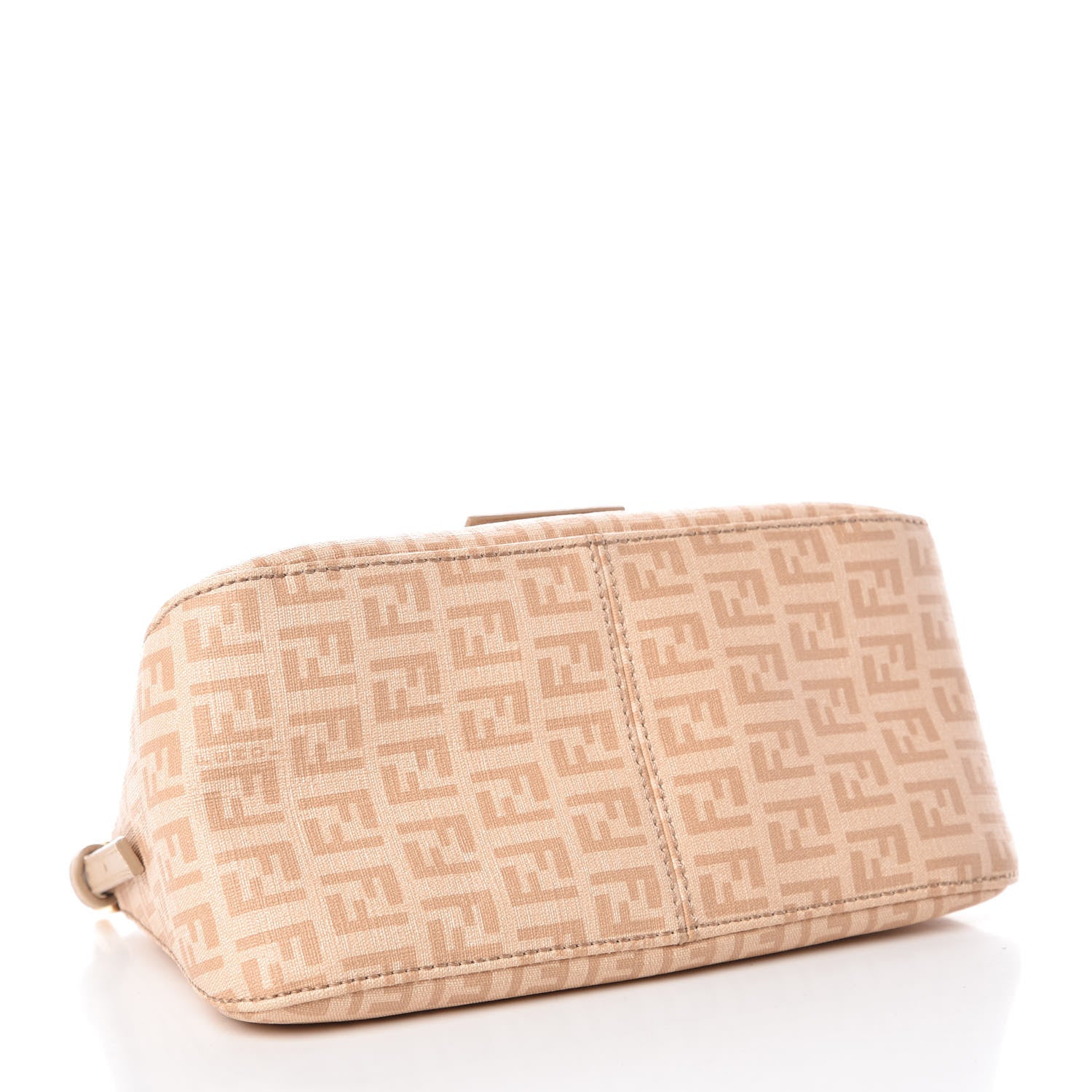 Fendi Zucchino Spalmati Vitello Mini Mama Baguette Vacchetta Camelia 4 of 10