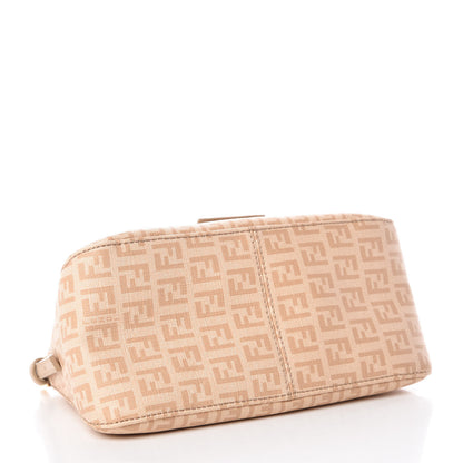 Fendi Zucchino Spalmati Vitello Mini Mama Baguette Vacchetta Camelia 4 of 10
