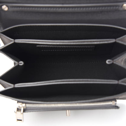 Givenchy Goatskin Suede Small GV3 Shoulder Bag Black 4 of 8