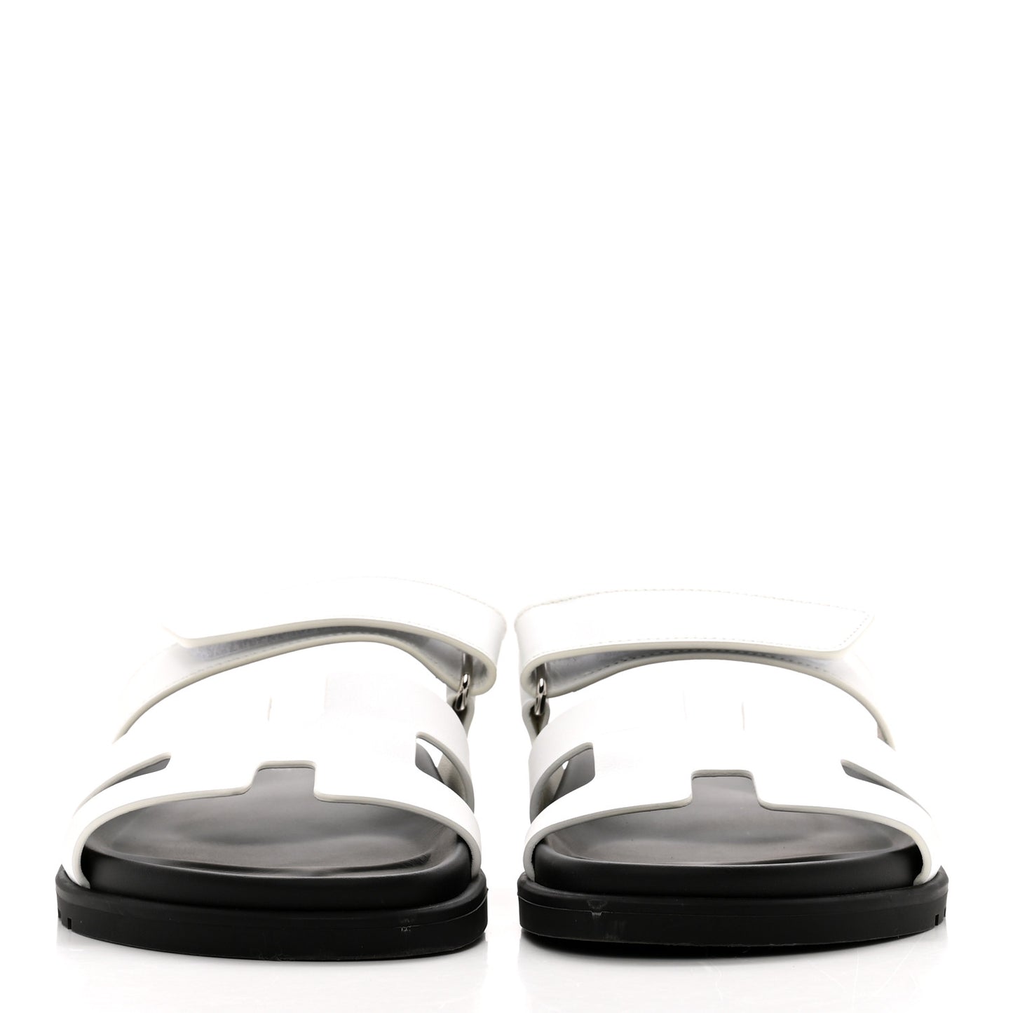Calfskin Womens Chypre Sandals 37 White