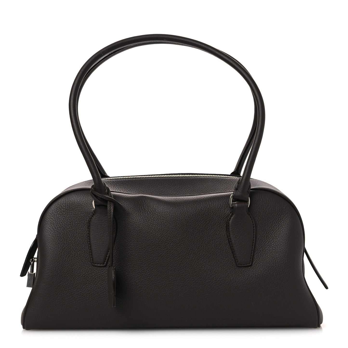 Grained Calfskin EW India Deep Brown