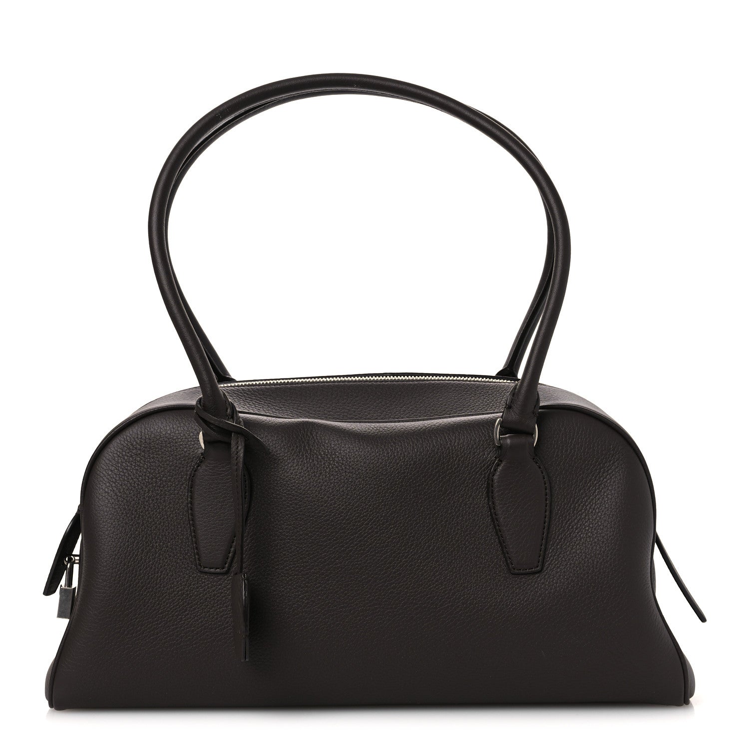 The Row Grained Calfskin EW India Deep Brown 1 of 10