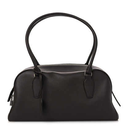 The Row Grained Calfskin EW India Deep Brown 1 of 10