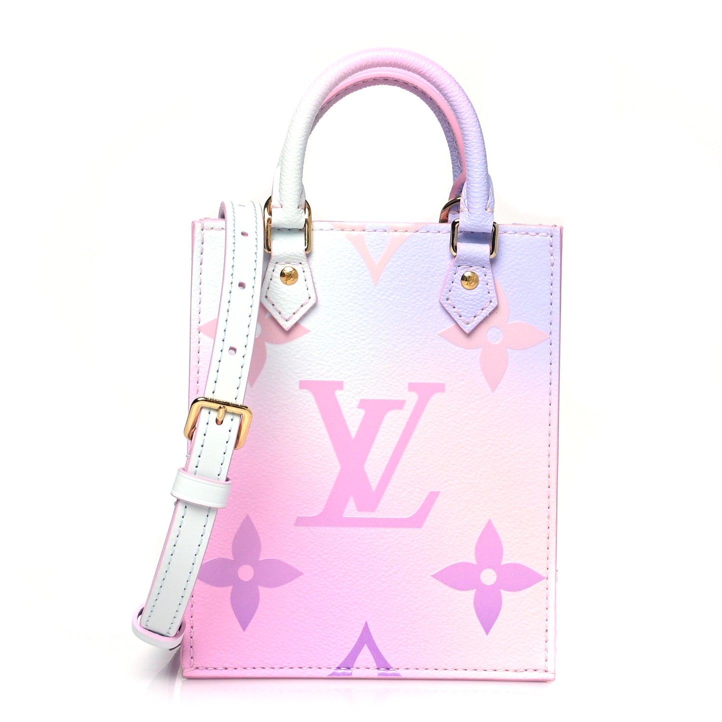 Monogram Giant Spring In The City Petit Sac Plat Sunrise Pastel