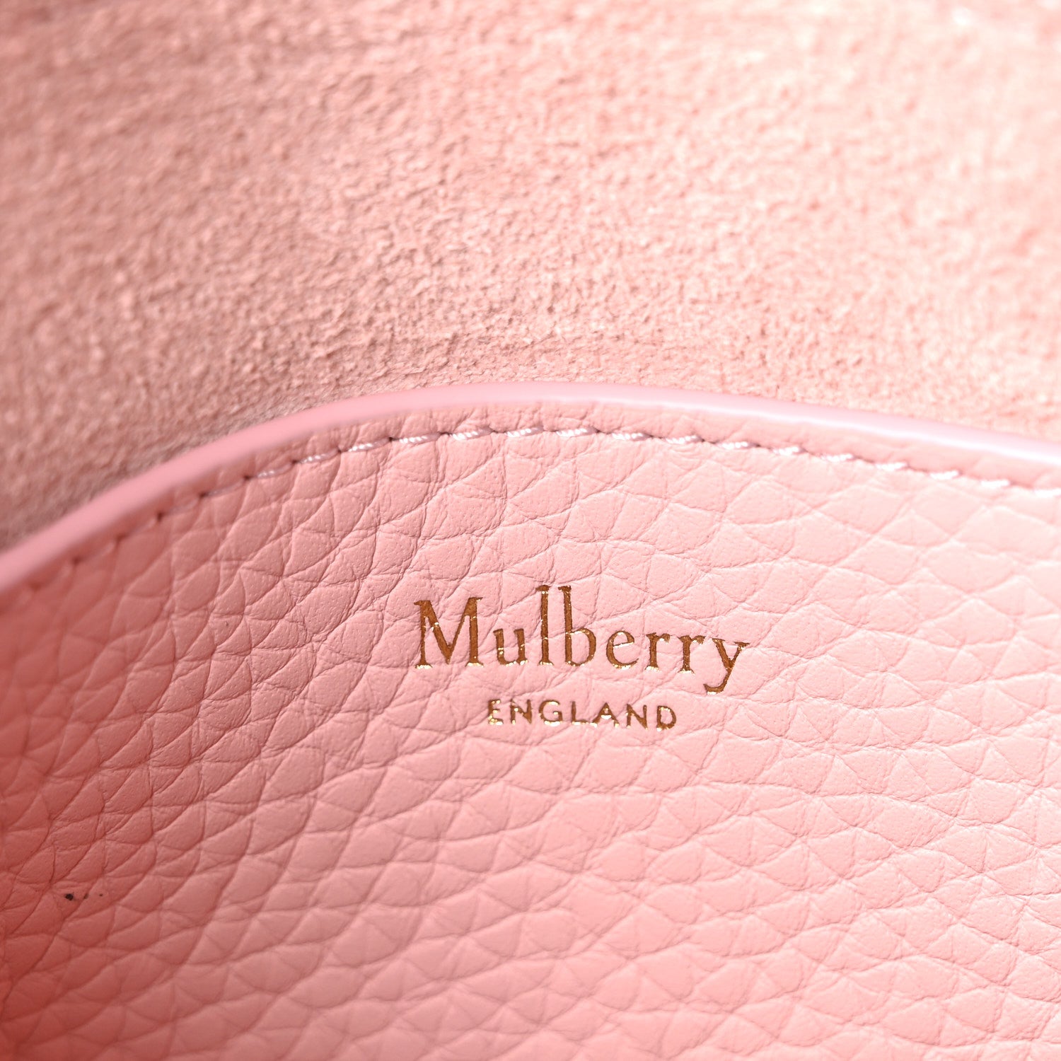 Mulberry Heavy Grain Mini Alexa Powder Rose 6 of 10