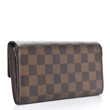 Louis Vuitton Damier Ebene Sarah Wallet 4 of 14