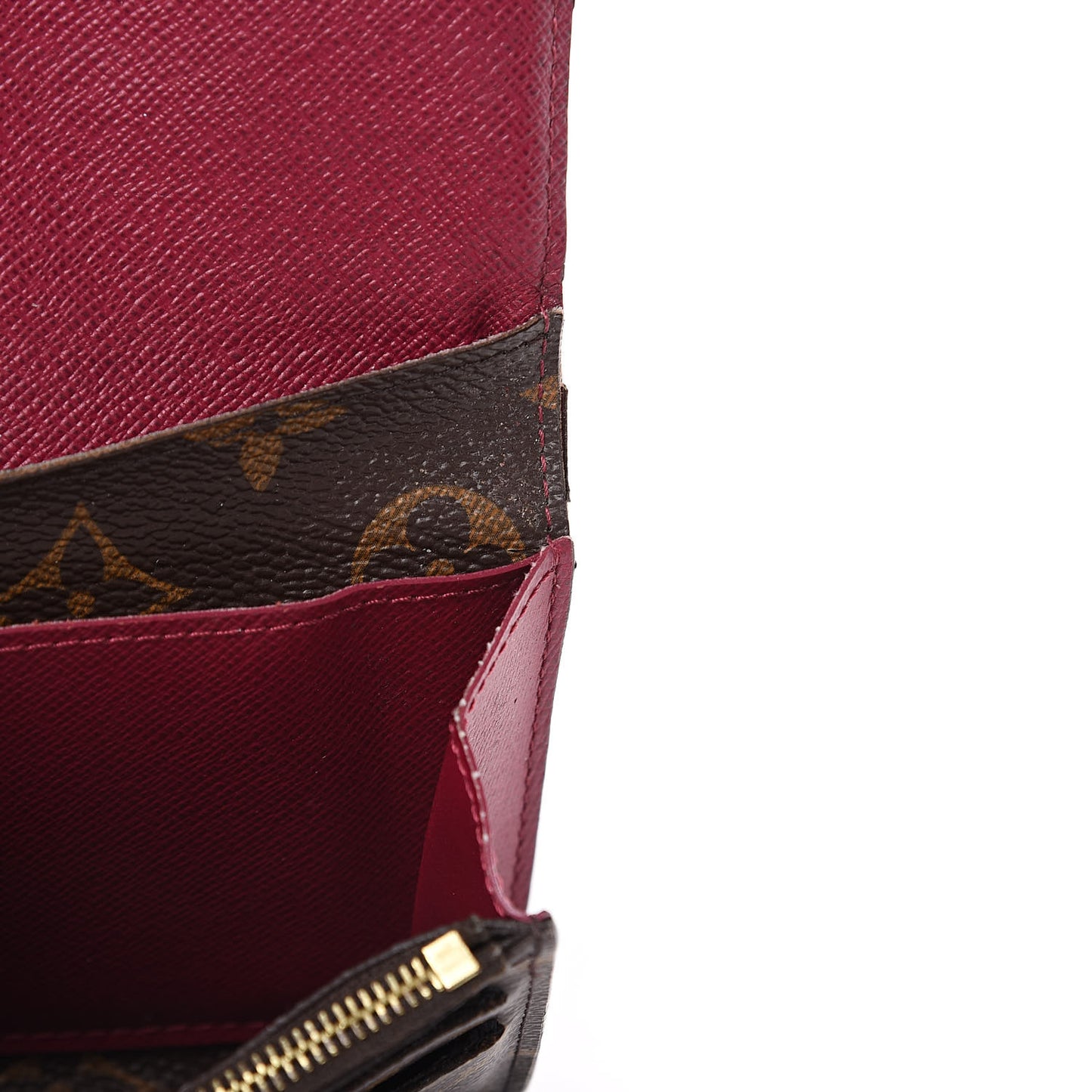 Monogram Emilie Wallet Fuchsia