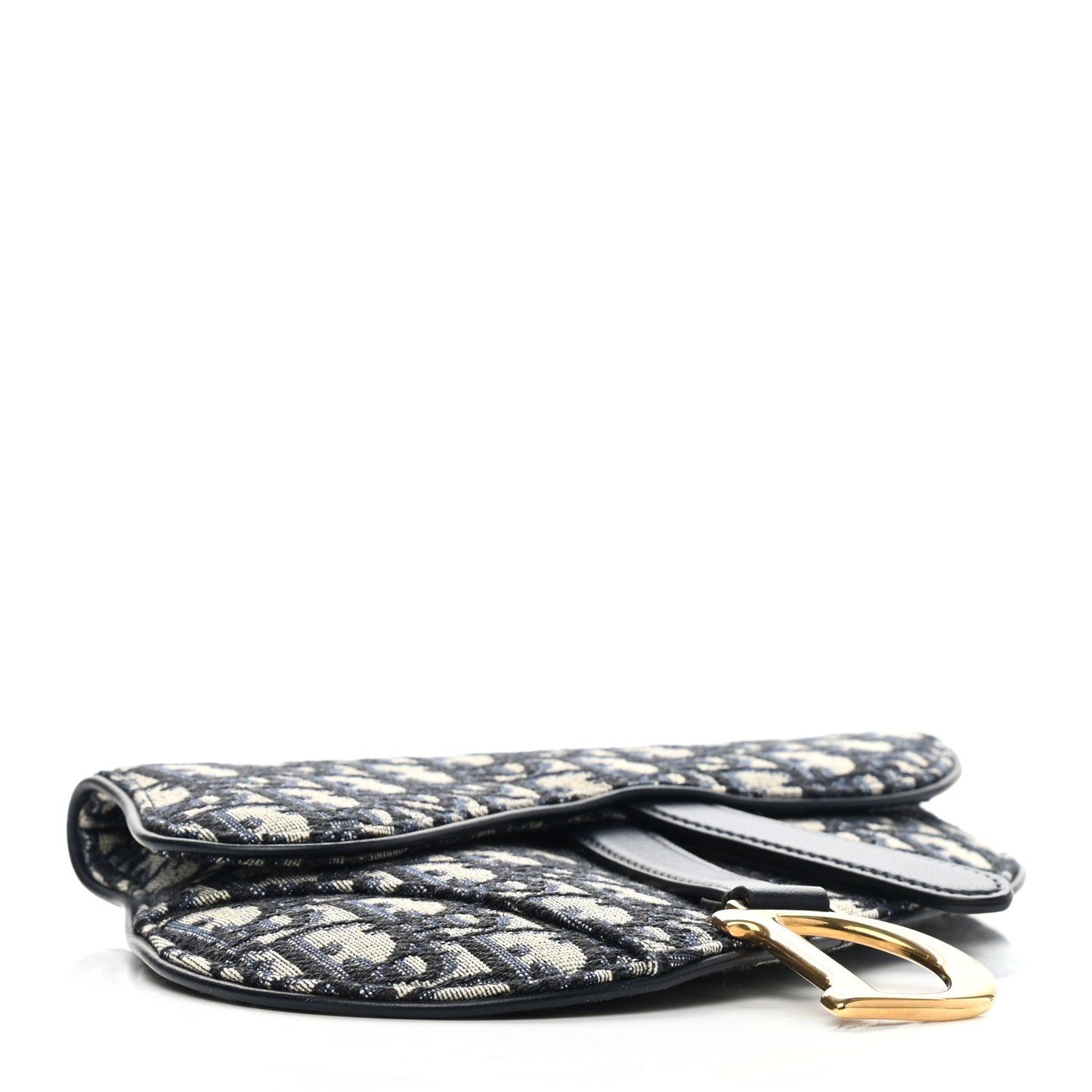 Oblique Saddle Belt Pouch Blue