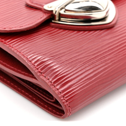 Louis Vuitton Epi Joey Wallet Rubis 10 of 13
