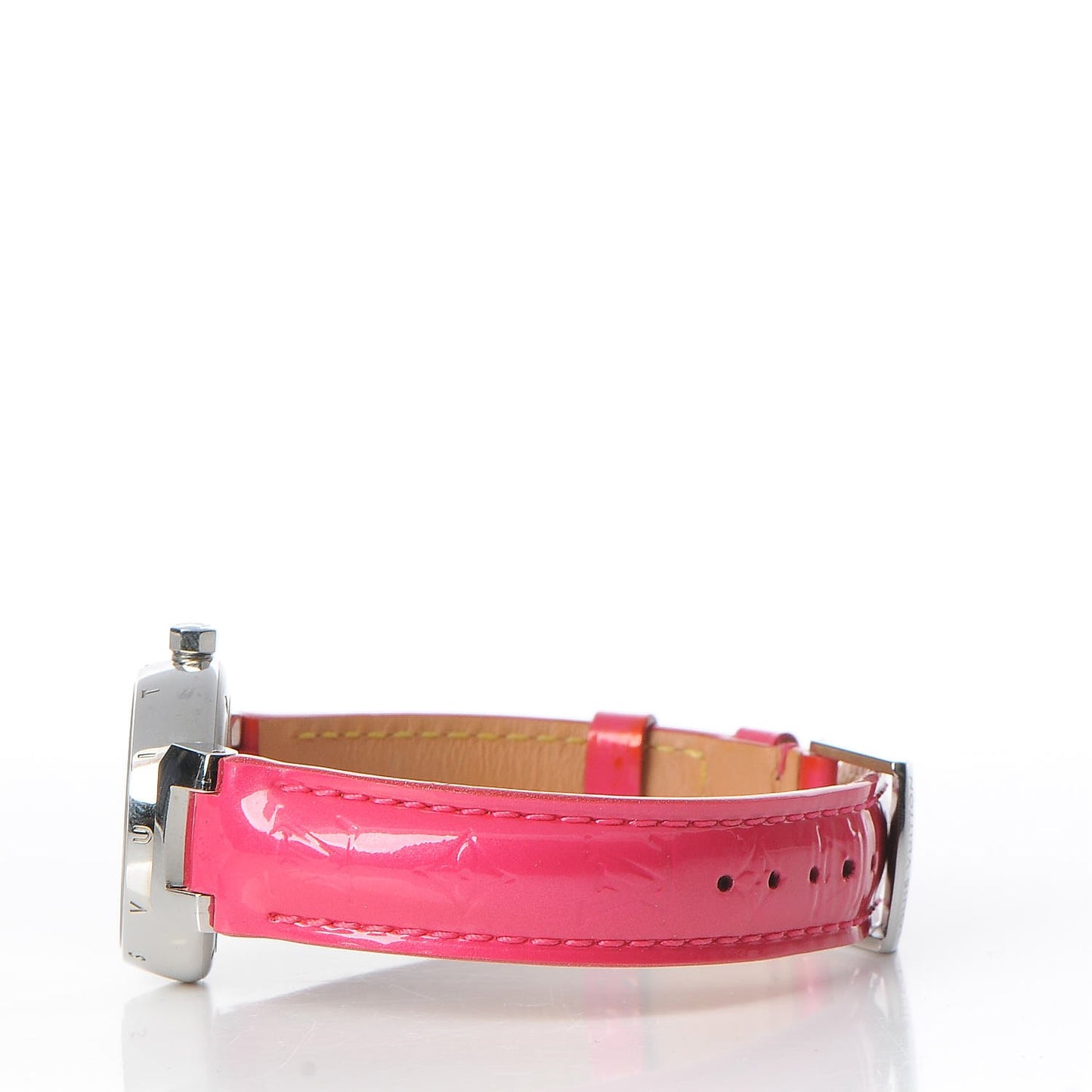 Stainless Steel Vernis 28mm Tambour Quartz Watch