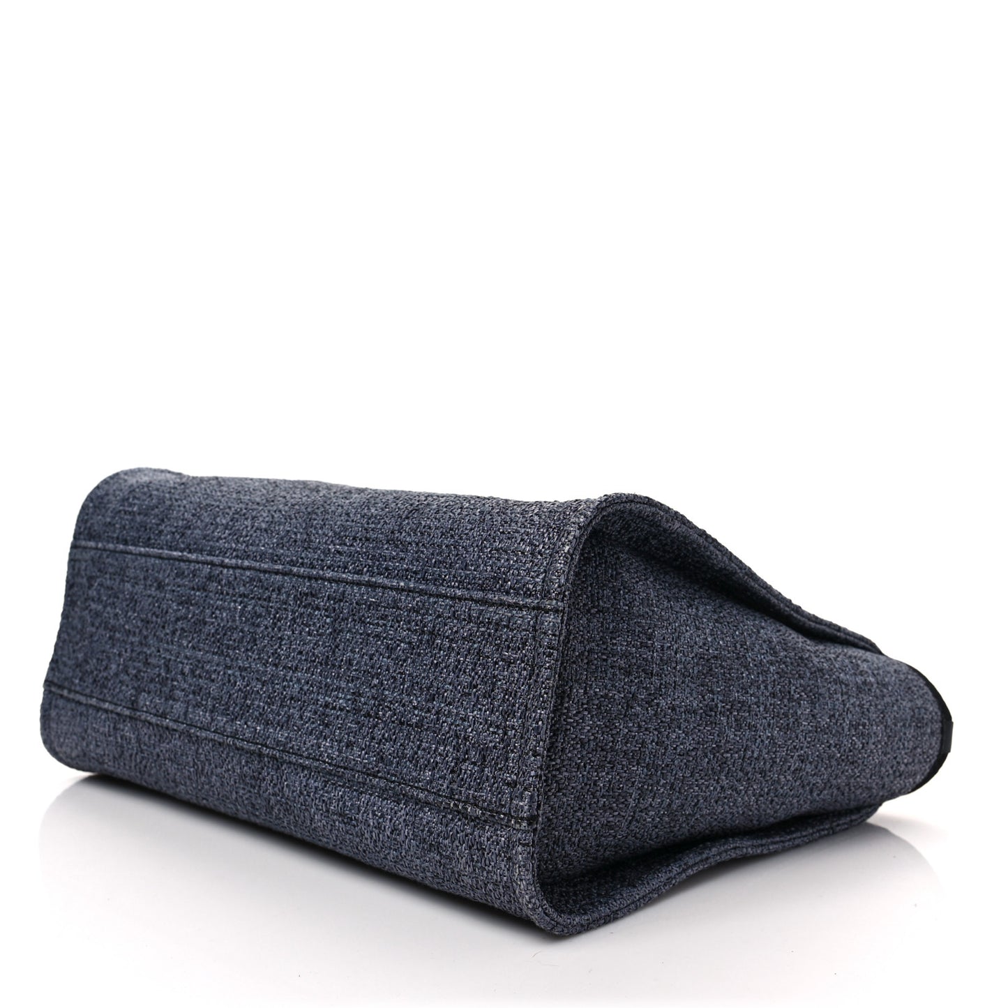Lurex Boucle Small Deauville Tote Black