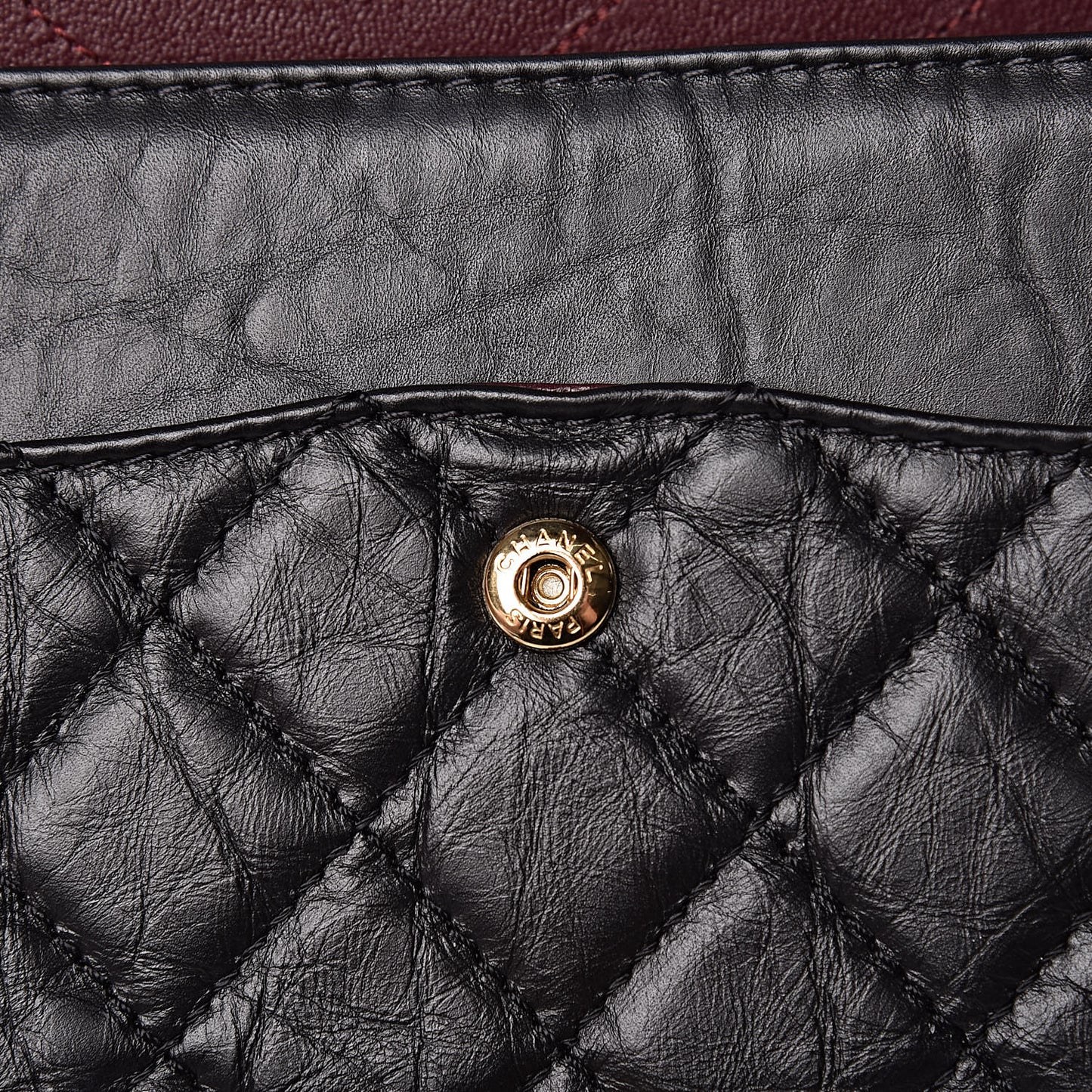 Aged Calfskin Lucky Charms 2.55 Reissue 226 Flap Black