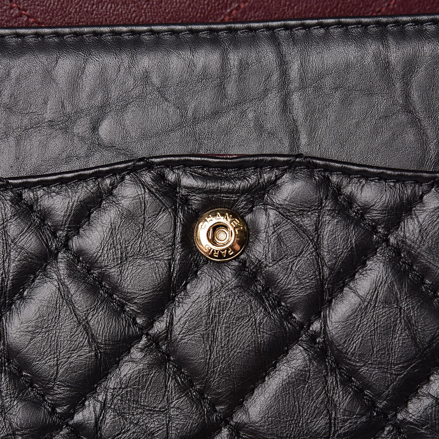 Chanel Aged Calfskin Lucky Charms 2.55 Reissue 226 Flap Black 9 of 11