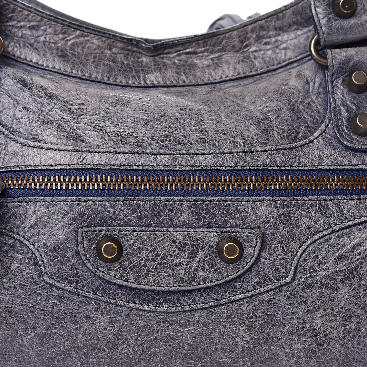 Balenciaga Agneau Classic Hardware City Bleu Roi 15 of 17