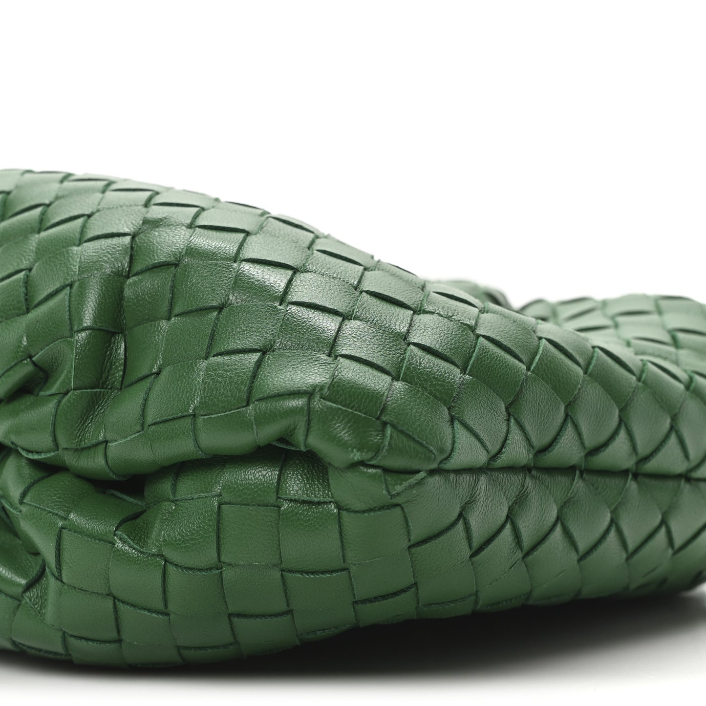 Nappa Intrecciato Small Bulb Racing Green
