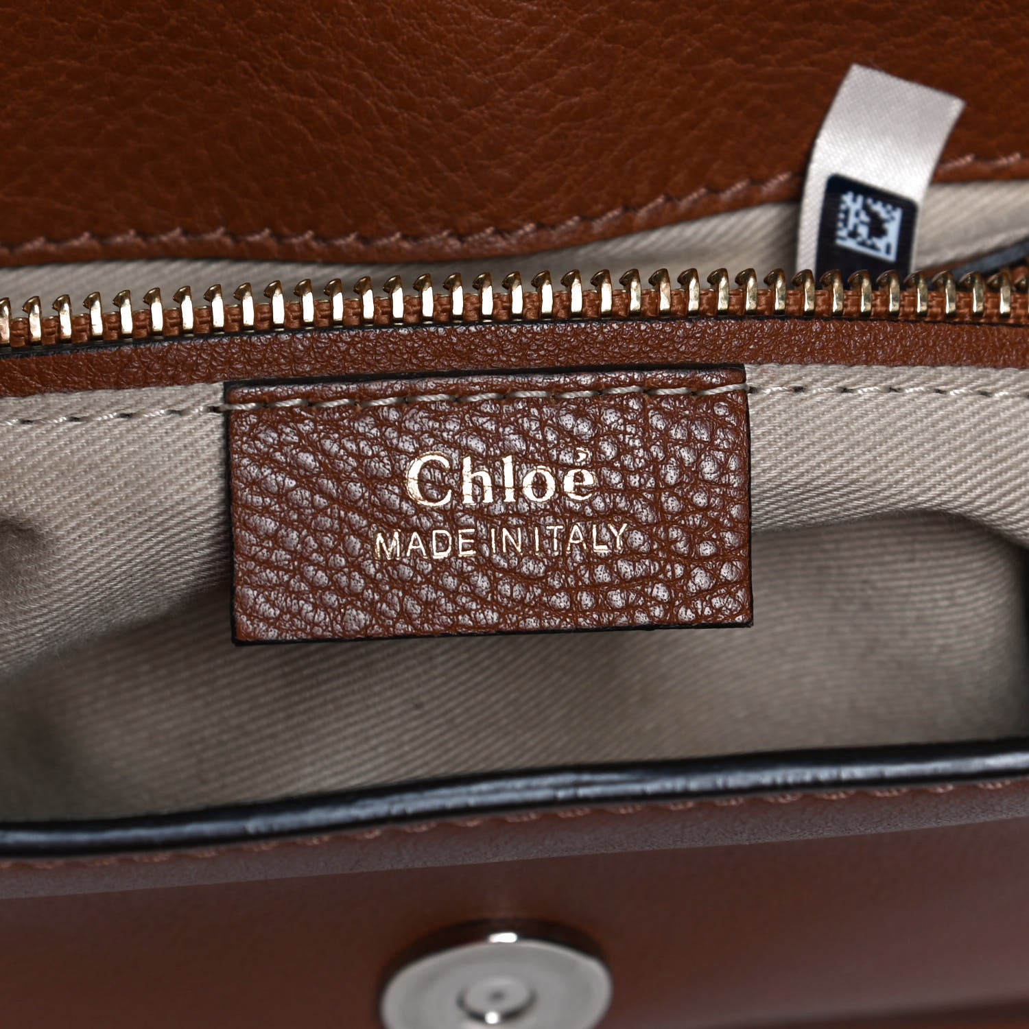 Chloe Suede Calfskin Medium Faye Backpack Tan 6 of 13