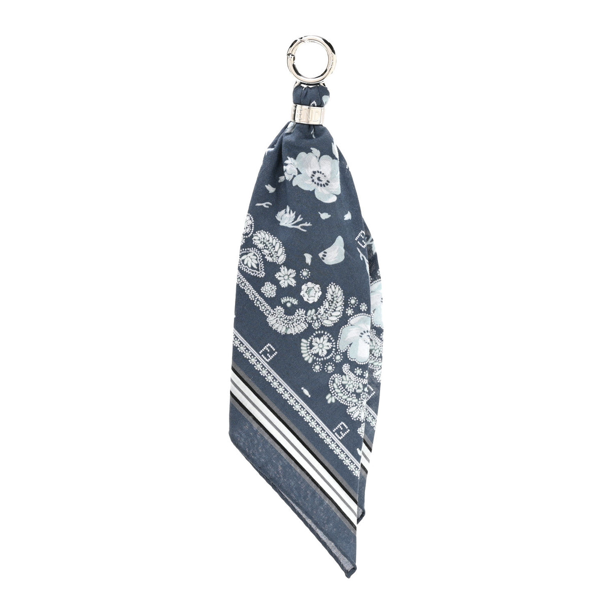 Fendi Cotton Bandana Print Bag Charm Myrtle 1 of 4