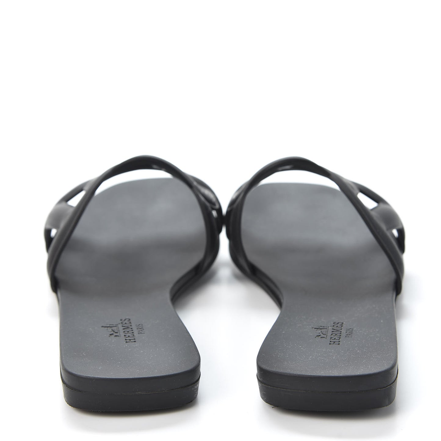 Rubber Aloha Sandals 36 Black