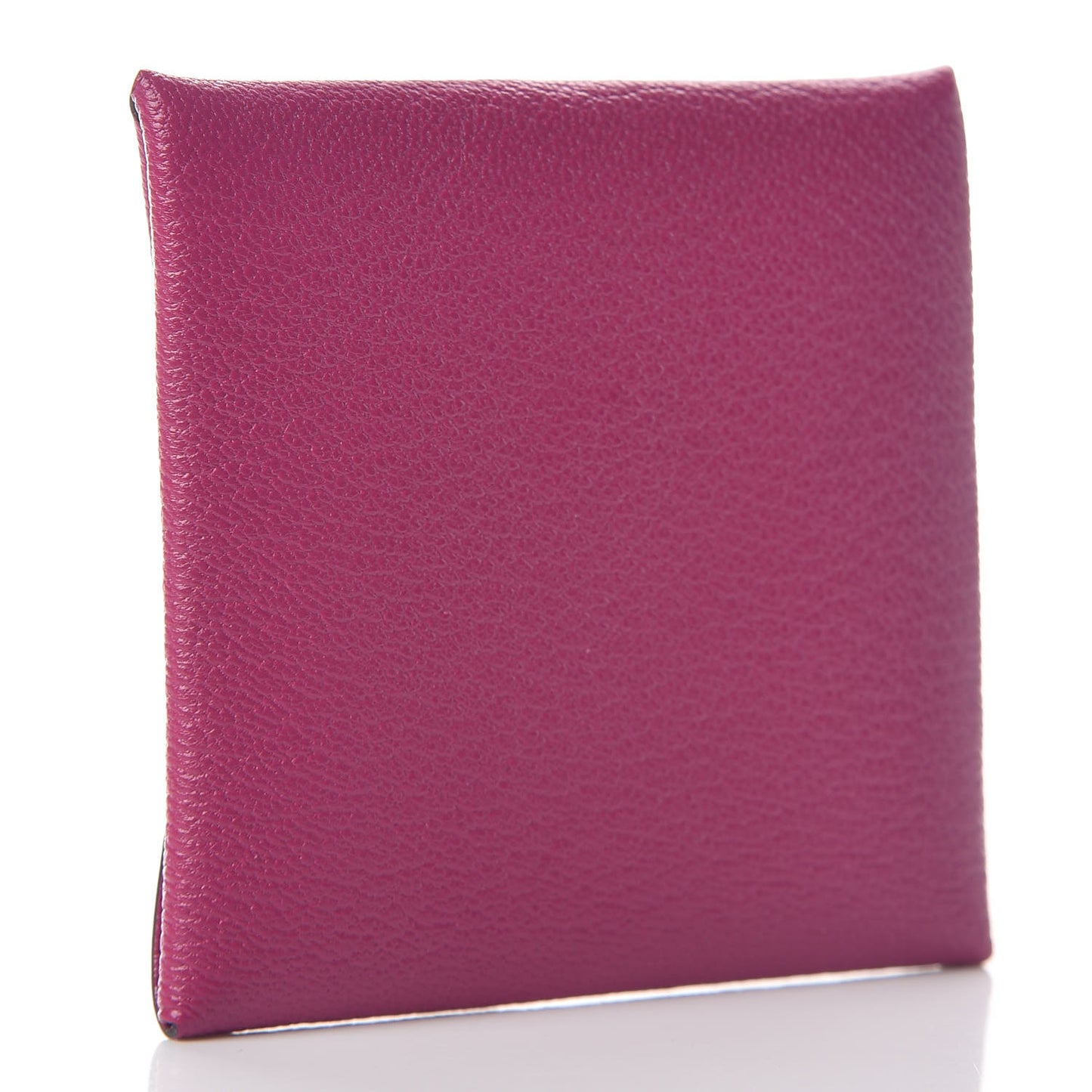 Chevre Mysore Bastia Coin Purse Rose Pourpre