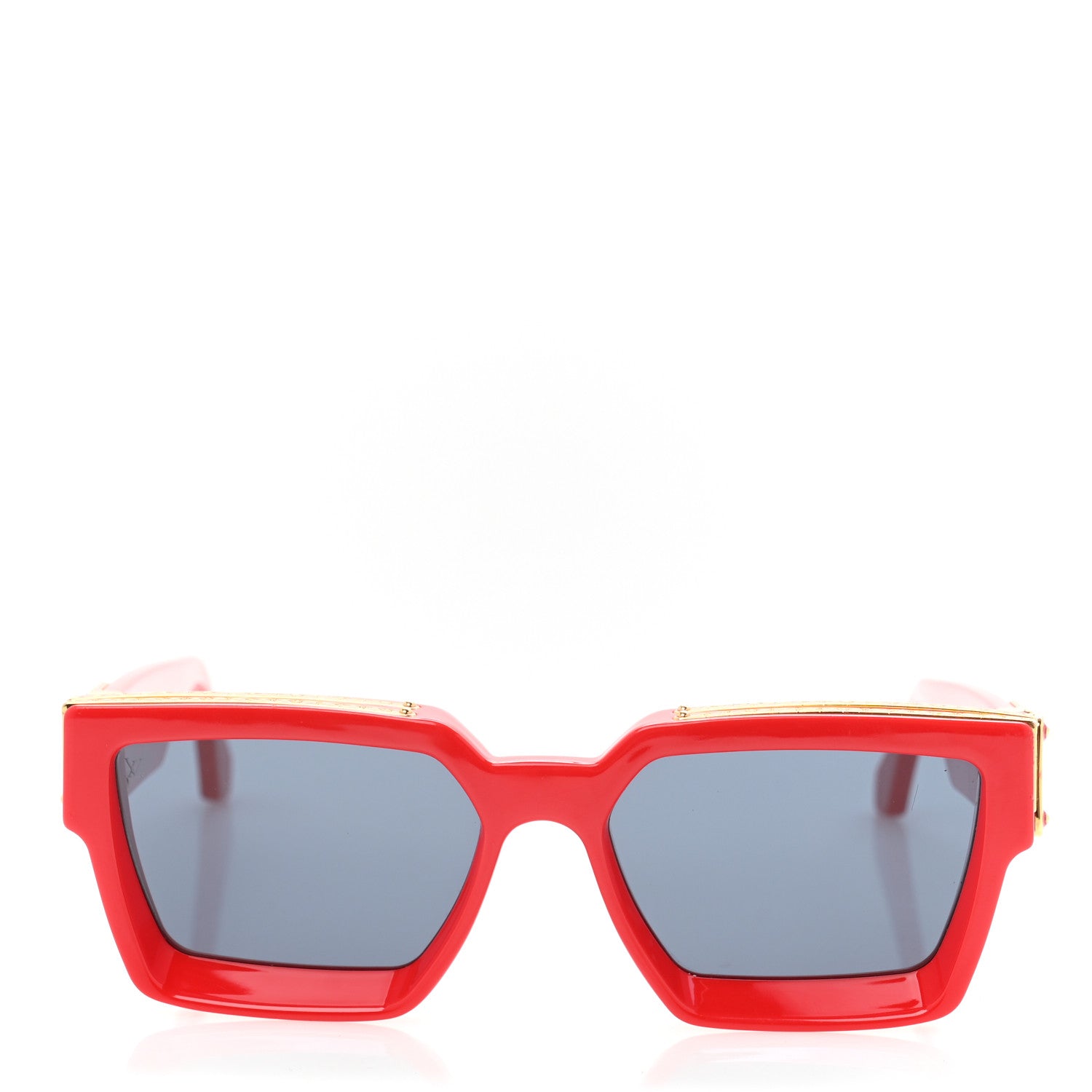 Louis Vuitton Acetate 1.1 Millionaires Z1169W Sunglasses Red 2 of 9