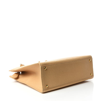 Chanel Caviar Shoulder Bag Beige 4 of 12